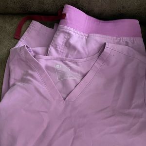 Figs dusk set Xl casma & xlp kade cargo pants